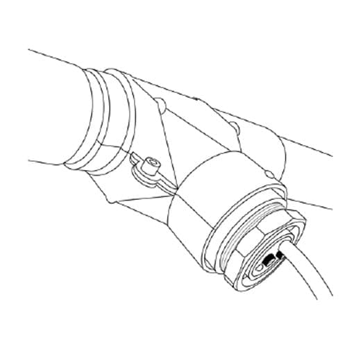 VDL600 end switch-off device set, with sensor 230 V.A.C., time delay 0 - 10 min., incl. spy glass.
