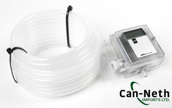 Negative Pressure Sensor 0-100Pa with display and 10-meter hose