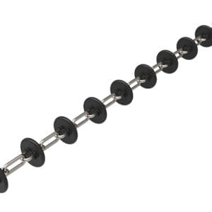 Chain with Discs 46mm Black