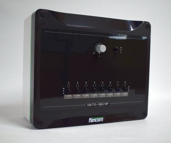 Switchbox IVM-T10 incl. 8x 1hp Relays + Manual Override Switches