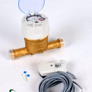 Water Meter, 25-5000 liters per hour + Pulse Feedback 1 inch (1p/L)