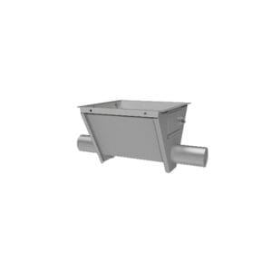 Tandem Hoppers - One Way stainless steel