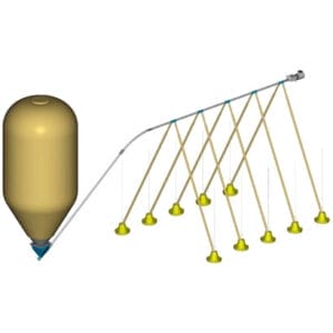 Overhead Feed System for Turkeys