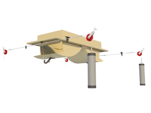 TPI-160-PD-C Double Ceiling Inlet