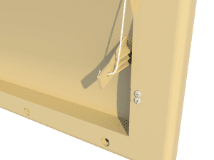 TPI-2500-PVF Wall Inlet